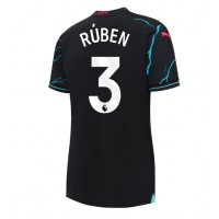 Billiga Manchester City Ruben Dias #3 Tredje fotbollskläder Dam 2023-24 Kortärmad